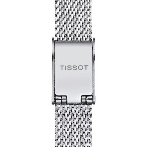 Montre femme Tissot Lovely Square réf. T0581091104100, mouvement quartz, boîtier 20 mm, cuir, étanche 30 m – deuxième vue