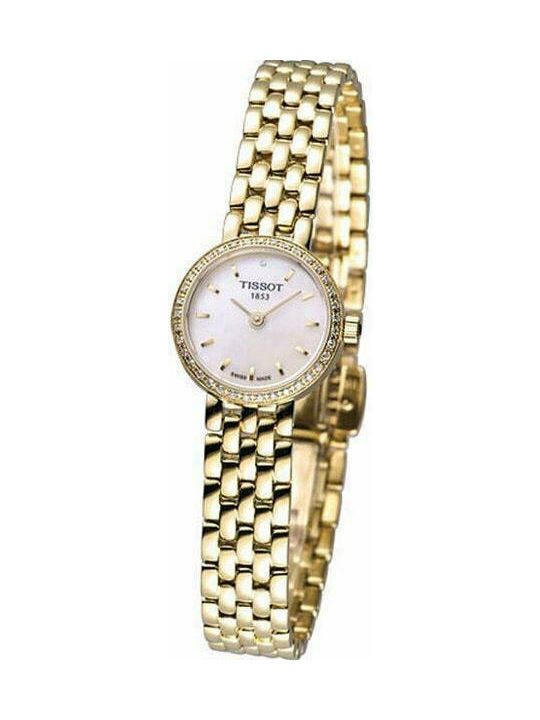 Montre femme Tissot Lovely réf. T058.009.63.116.00, mouvement quartz, acier inoxydable, verre saphir, étanche 30 m – quatrième vue