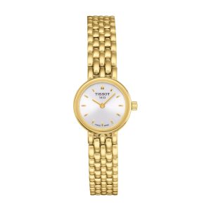 Montre femme Tissot Lovely réf. T0580093303100, mouvement quartz, acier inoxydable, verre saphir – vue principale, Horlova Maroc