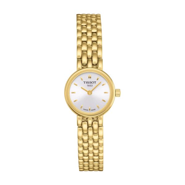 Montre femme Tissot Lovely réf. T0580093303100, mouvement quartz, acier inoxydable, verre saphir – vue principale, Horlova Maroc