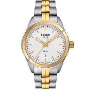 Montre femme Tissot PR 100 33 mm réf. T1012102203100, mouvement quartz – vue de face | Horlova Maroc