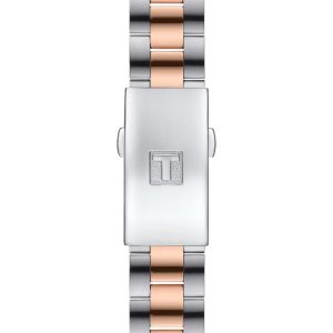 Montre femme Tissot PR 100 Sport Chic 36 mm réf. T1019102206100, cadran anthracite – vue de trois-quarts