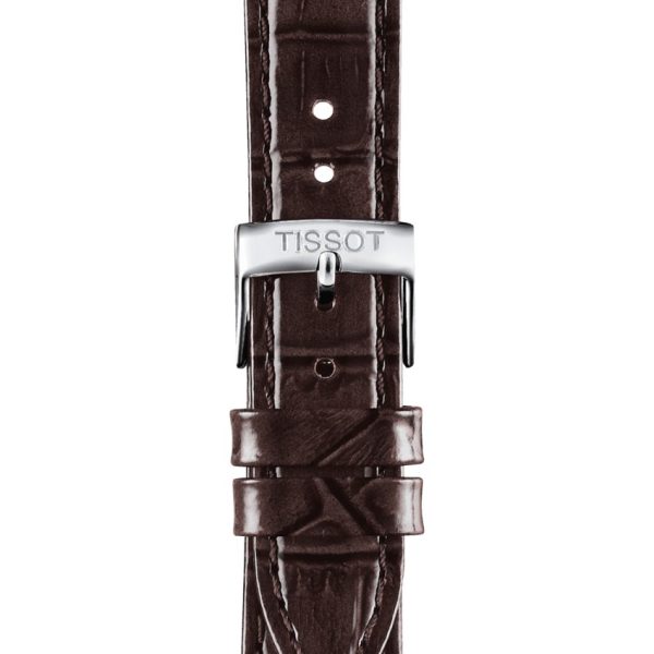 Montre femme Tissot PR 100 réf. T1012102603600, mouvement quartz, acier inoxydable, cuir, étanche 100 m – deuxième vue