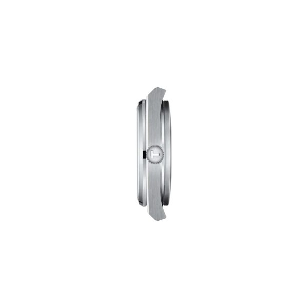 Montre femme Tissot PRX réf. T137.210.11.111.00, mouvement quartz, boîtier 35 mm, acier inoxydable, verre saphir – troisième vue
