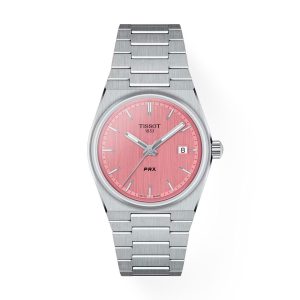 Montre femme Tissot PRX réf. T137.210.11.331.00, mouvement quartz, boîtier 35 mm, acier inoxydable – vue principale, Horlova Maroc