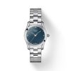 Montre femme Tissot Wave réf. T1122101104600, mouvement quartz, boîtier 30 mm, acier inoxydable – vue principale, Horlova Maroc