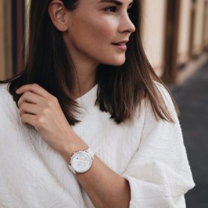 Montre femme Tommy Hilfiger réf. 1781790, acier inoxydable, cuir – vue principale, Horlova Maroc