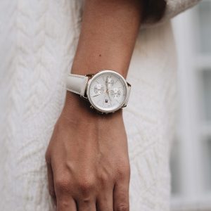 Montre femme Tommy Hilfiger réf. 1781790, acier inoxydable, cuir – deuxième vue – Horlova Maroc