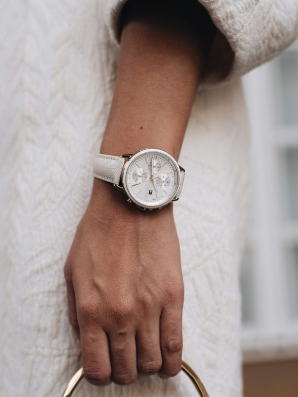 Montre femme Tommy Hilfiger réf. 1781790, acier inoxydable, cuir – deuxième vue – Horlova Maroc
