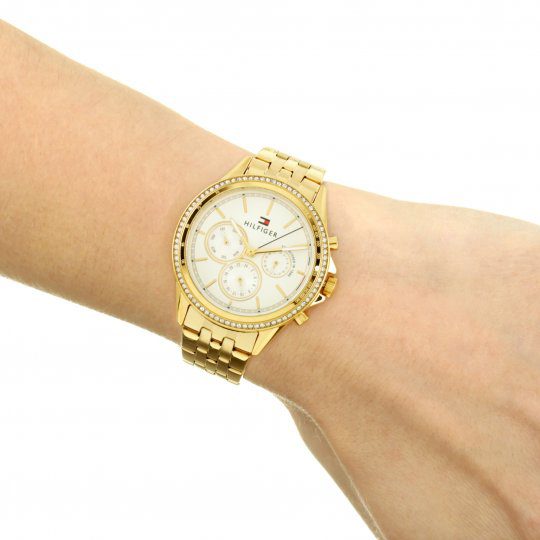 Montre femme Tommy Hilfiger réf. 1781977, chronographe quartz, acier inoxydable – deuxième vue