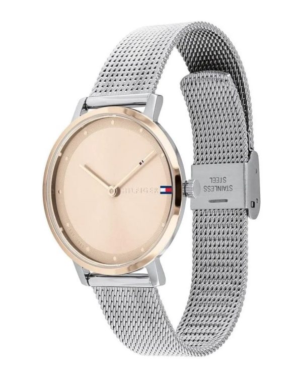 Montre femme Tommy Hilfiger réf. 1782151, mouvement quartz, acier inoxydable – vue principale, Horlova Maroc