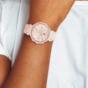 Montre femme Tommy Hilfiger réf. 1782343, chronographe quartz, acier inoxydable, cuir – vue principale, Horlova Maroc