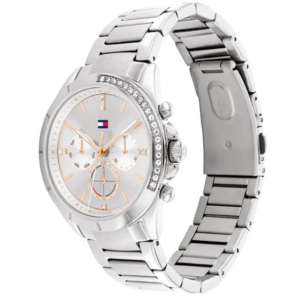 Montre femme Tommy Hilfiger réf. 1782384, mouvement quartz, boîtier 38 mm, acier inoxydable, étanche 50 m – deuxième vue