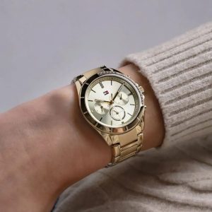 Montre femme Tommy Hilfiger réf. 1782385, mouvement quartz, boîtier 38 mm, acier inoxydable, étanche 50 m – deuxième vue