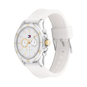 Montre femme Tommy Hilfiger Brooklyn réf. 1782568, mouvement quartz, boîtier 41 mm, silicone, étanche 30 m – deuxième vue