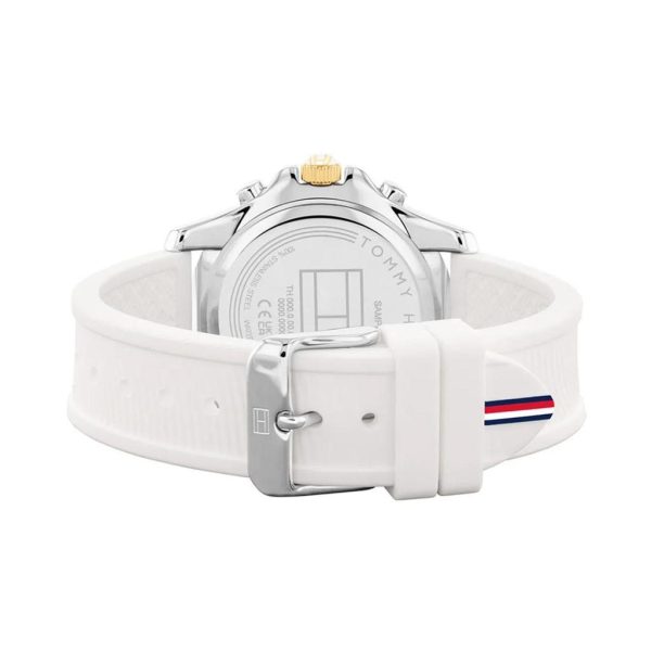 Montre femme Tommy Hilfiger Brooklyn réf. 1782568, mouvement quartz, boîtier 41 mm, silicone, étanche 30 m – quatrième vue