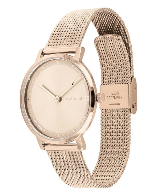 Montre femme Tommy Hilfiger Kennedy réf. 1782150, mouvement quartz, acier inoxydable – vue principale, Horlova Maroc