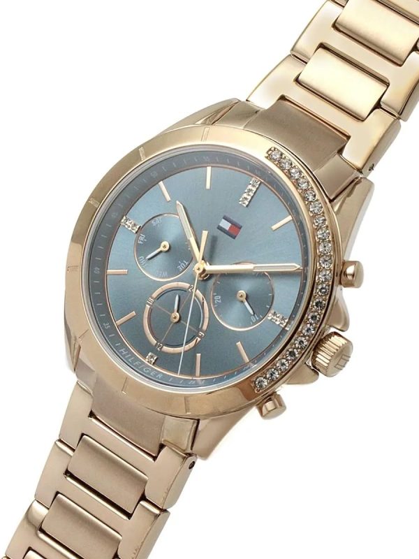 Montre femme Tommy Hilfiger Kennedy réf. 1782386, mouvement quartz, boîtier 38 mm, acier inoxydable, étanche 50 m – deuxième vue