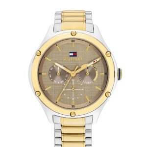 Montre femme Tommy Hilfiger Lexi réf. 1782658, bracelet acier, mouvement quartz – vue de face | Horlova Maroc