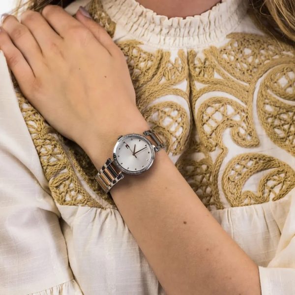 Montre femme Tommy Hilfiger Lynn réf. 1782236, mouvement quartz, boîtier 32 mm, acier inoxydable, étanche 30 m – deuxième vue