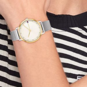 Montre femme Tommy Hilfiger Pippa réf. 1782667, mouvement quartz, acier inoxydable – vue principale, Horlova Maroc