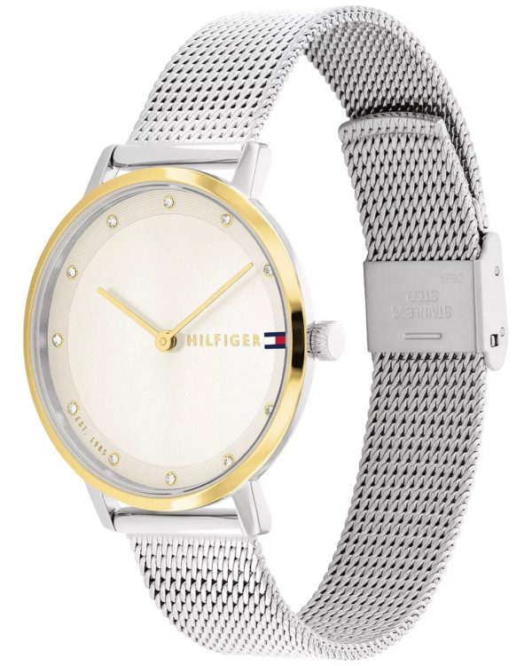Montre femme Tommy Hilfiger Pippa réf. 1782667, mouvement quartz, acier inoxydable – deuxième vue
