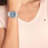 Montre femme Tommy Hilfiger Preppy réf. 1782569, mouvement quartz, boîtier 41 mm, acier inoxydable – vue principale, Horlova Maroc