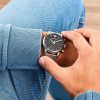 Montre homme Emporio Armani réf. AR1811, mouvement quartz, boîtier 41 mm, acier inoxydable, étanche 50 m – vue principale, Horlova Maroc