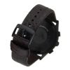 Montre homme Emporio Armani 42 mm réf. AR11549, cadran noir, bracelet cuir – vue de trois-quarts