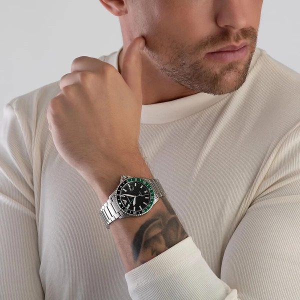Montre homme Emporio Armani réf. AR11589, mouvement quartz, boîtier 42 mm, acier inoxydable, étanche 100 m – deuxième vue