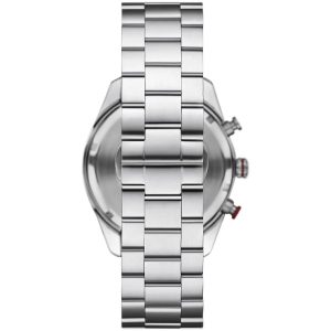 Montre homme Emporio Armani 42 mm réf. AR11645, cadran crème, bracelet acier – vue de trois-quarts