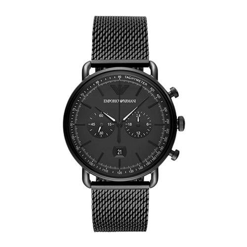 Montre homme Emporio Armani réf. AR11264, chronographe quartz, boîtier 43 mm – vue principale, Horlova Maroc