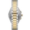 Montre homme Emporio Armani 43 mm réf. AR11511, cadran vert, bracelet acier – vue rapprochée