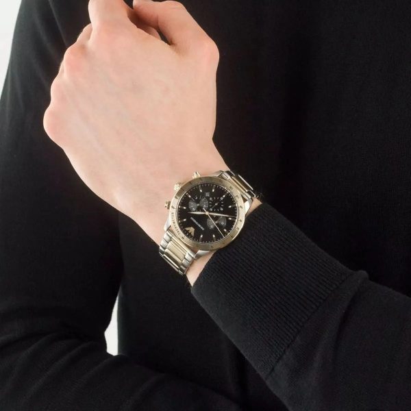 Montre homme Emporio Armani réf. AR11521, mouvement quartz, boîtier 43 mm, acier inoxydable, étanche 30 m – deuxième vue