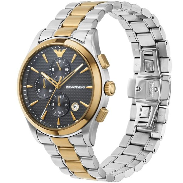 Montre homme Emporio Armani réf. AR11527, mouvement quartz, boîtier 43 mm, acier inoxydable, étanche 50 m – quatrième vue