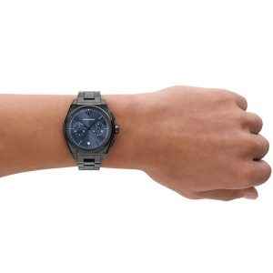 Montre homme Emporio Armani réf. AR11561, chronographe quartz, boîtier 43 mm, acier inoxydable – vue principale, Horlova Maroc