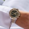 Montre homme Emporio Armani réf. AR11586, mouvement quartz, boîtier 43 mm, acier inoxydable – vue principale, Horlova Maroc
