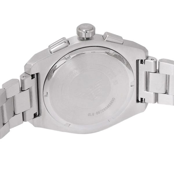 Montre homme Emporio Armani réf. AR11640, mouvement quartz, boîtier 43 mm, acier inoxydable, étanche 50 m – quatrième vue