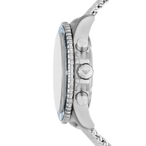 Montre homme Emporio Armani réf. AR11587, boîtier 44 mm, acier inoxydable, verre minéral – deuxième vue