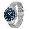 Montre homme Emporio Armani réf. AR11587, boîtier 44 mm, acier inoxydable, verre minéral – troisième vue