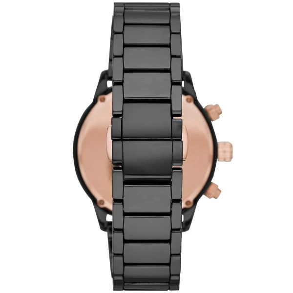 Montre homme Emporio Armani réf. AR70002, mouvement quartz, boîtier 44 mm – quatrième vue – Horlova Maroc