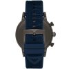 Montre homme Emporio Armani réf. AR11023, chronographe quartz, boîtier 46 mm, silicone, étanche 50 m – quatrième vue