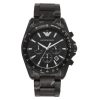 Montre homme Emporio Armani réf. AR11027, mouvement quartz, acier inoxydable – vue principale, Horlova Maroc