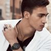 Montre homme Emporio Armani réf. AR11027, mouvement quartz, acier inoxydable – troisième vue