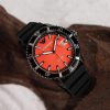 Montre homme Emporio Armani Audacieux réf. AR11684, mouvement quartz, boîtier 42 mm, silicone, étanche 100 m – vue principale, Horlova Maroc