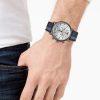 Montre homme Emporio Armani Aviator réf. AR11202, chronographe quartz, boîtier 43 mm, acier inoxydable, cuir – troisième vue