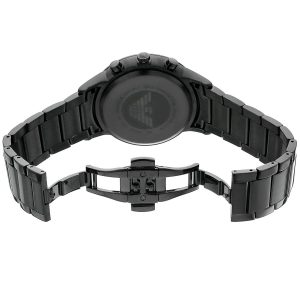 Montre homme Emporio Armani Classic réf. AR2453, mouvement quartz, boîtier 43 mm, acier inoxydable, verre minéral – deuxième vue