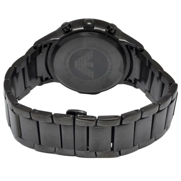 Montre homme Emporio Armani Classic réf. AR2453, mouvement quartz, boîtier 43 mm, acier inoxydable, verre minéral – quatrième vue