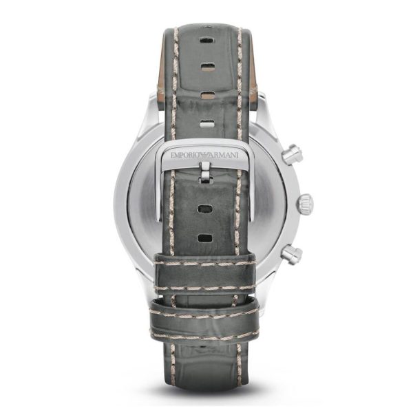 Montre homme Emporio Armani Classic réf. AR1861, boîtier 45 mm, acier inoxydable, verre minéral, étanche 30 m – troisième vue