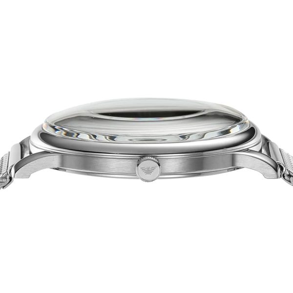 Montre homme Emporio Armani Claudio réf. AR11571, mouvement quartz, boîtier 42 mm, acier inoxydable – quatrième vue